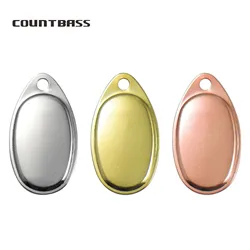 COUNTBASS 50 szt. Rozmiar 0-6 stal niklowana gładkie francuskie ostrza niklowane wykończenie, DIY przynęty wędkarskie, sprzęt rzemieślniczy