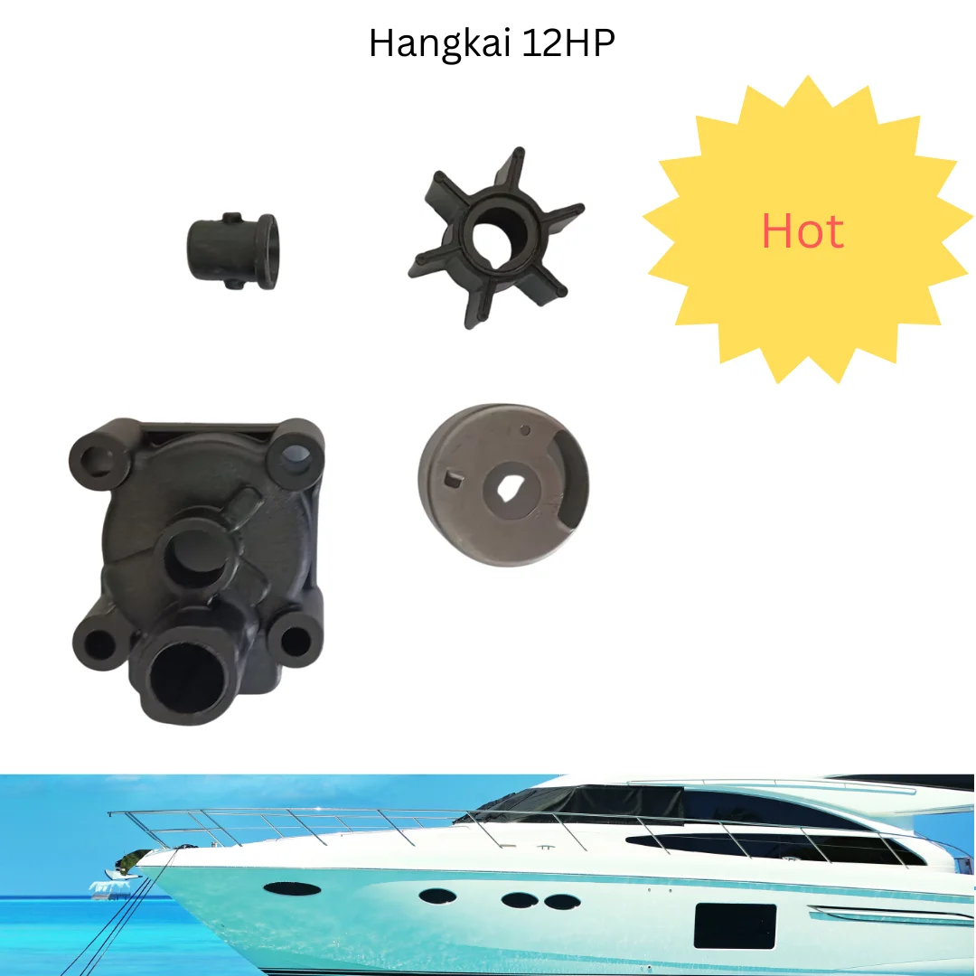 

Hangkai 12HP Outboard Motor Spare – Pump Bowl Impeller Replacement Part