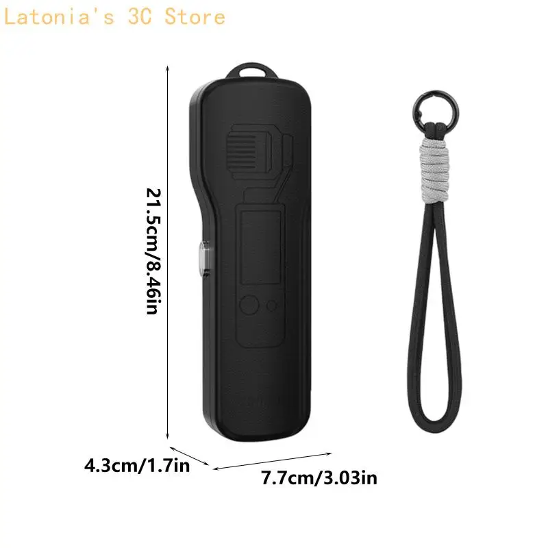 Kamera-Tragetasche für POCKET 4/3 mit seitlichen Riegeln und Aufbewahrungsbox für Handschlaufe X3UB – Detail 6