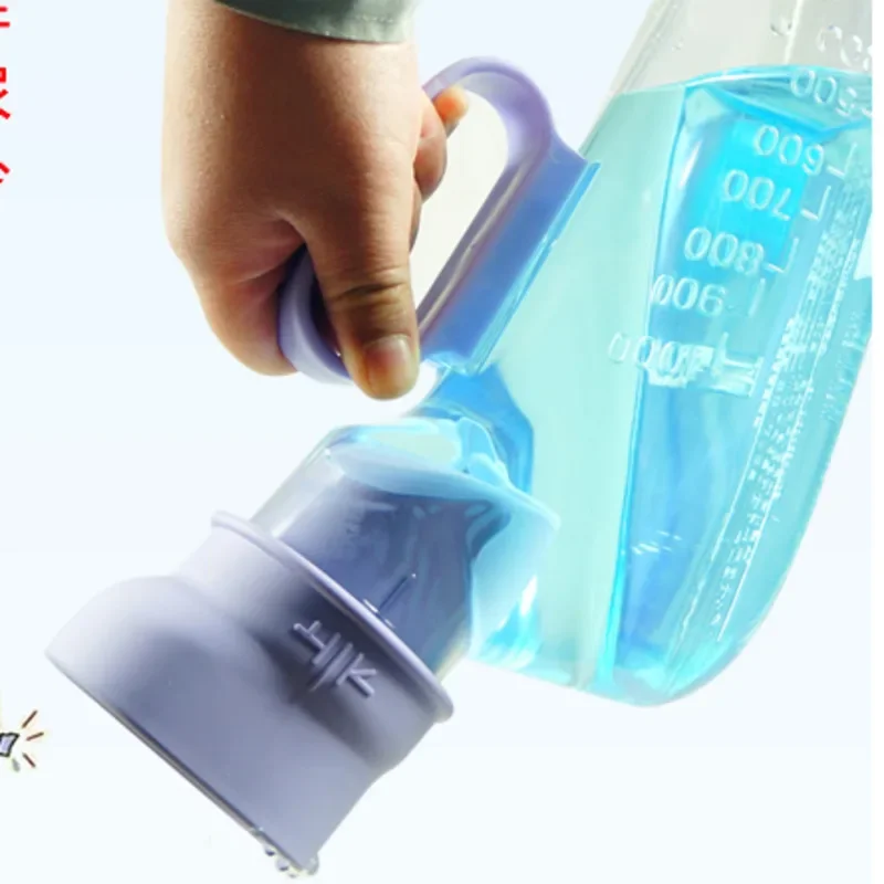 حاوية بول ذكور ، زجاجة مقاومة للبرد ، وعاء مانع للتسرب ، قطعة فم ناعمة لطيفة ، محلول آمن وعاء محمول للرجال