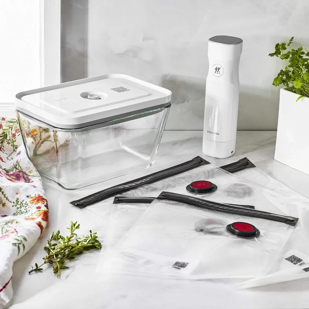 

# Стартовый набор для вакуумной упаковки с герметичным стеклянным контейнером для хранения продуктов питания