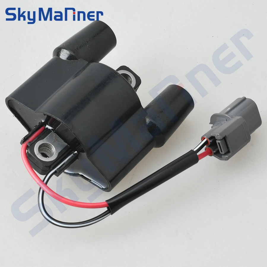 63P-82310-01 Ignition Coil FOR Yamaha Outboard Motor 2005 4 Stroke F150 F50 F75 F90 63P-82310 63P-82310-00 Boat Engine Replaces