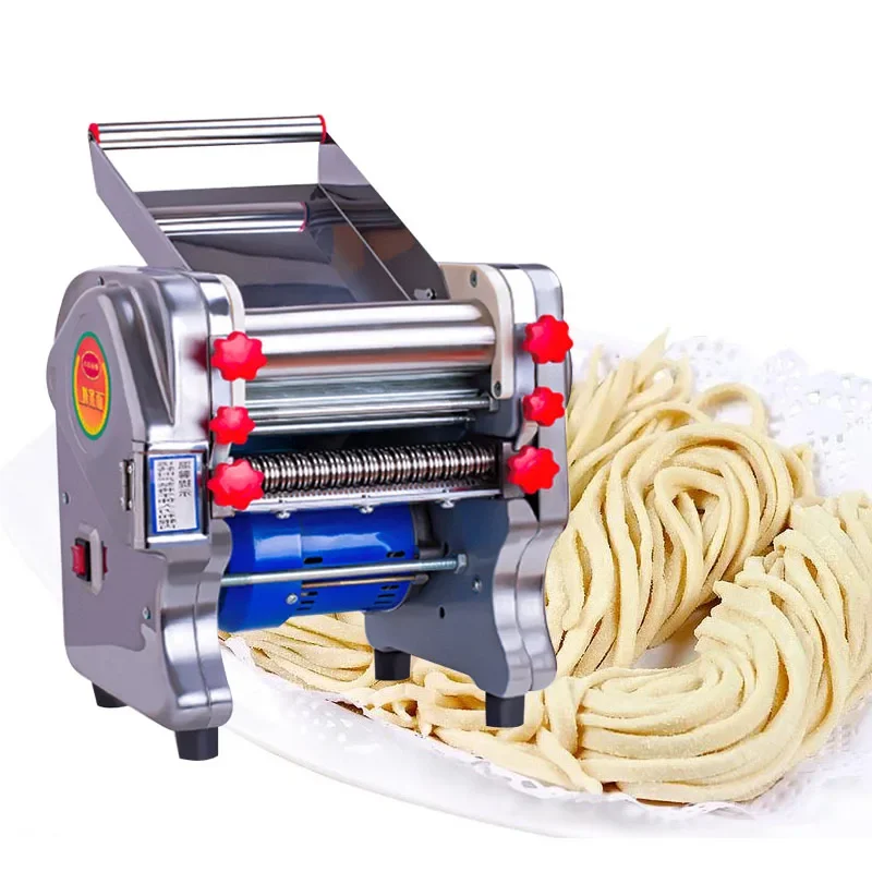 

Noodle Press Machine Stainless Steel Desktop Pasta Dumpling Maker Electric Kneading Noodle Machine 220V