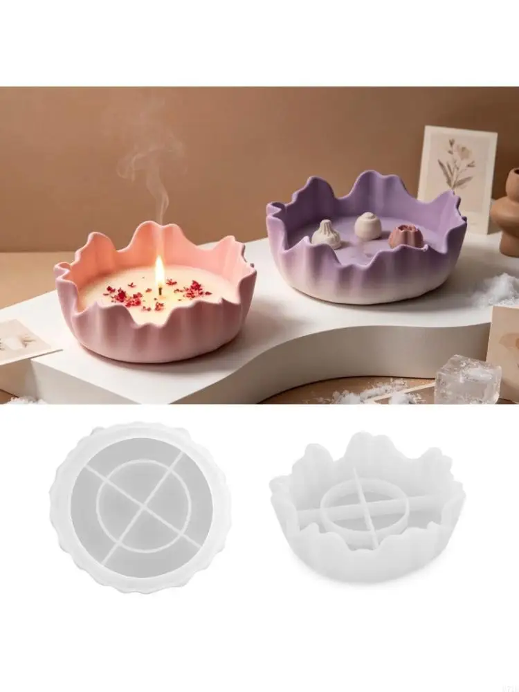  Stylish Irregular Pattern Silicone Mold Great for Crafting Home Decors and Gifts