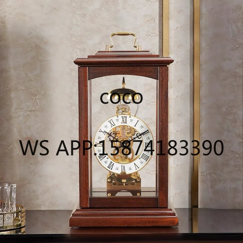 High Grade All Copper Retro Swing Clock 362313 cm Antique Household Living Room Decoration Clock