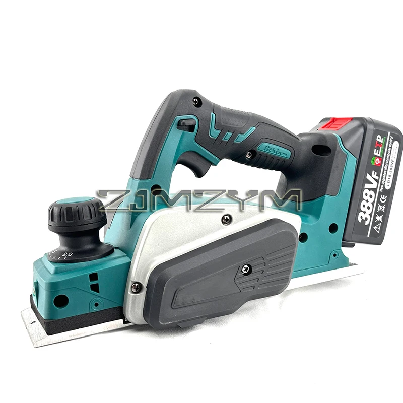 Handheld Rechargeable Cordless Electric Planer With Wrench Battery Wood Cutting Tool For Harware Professional Tool