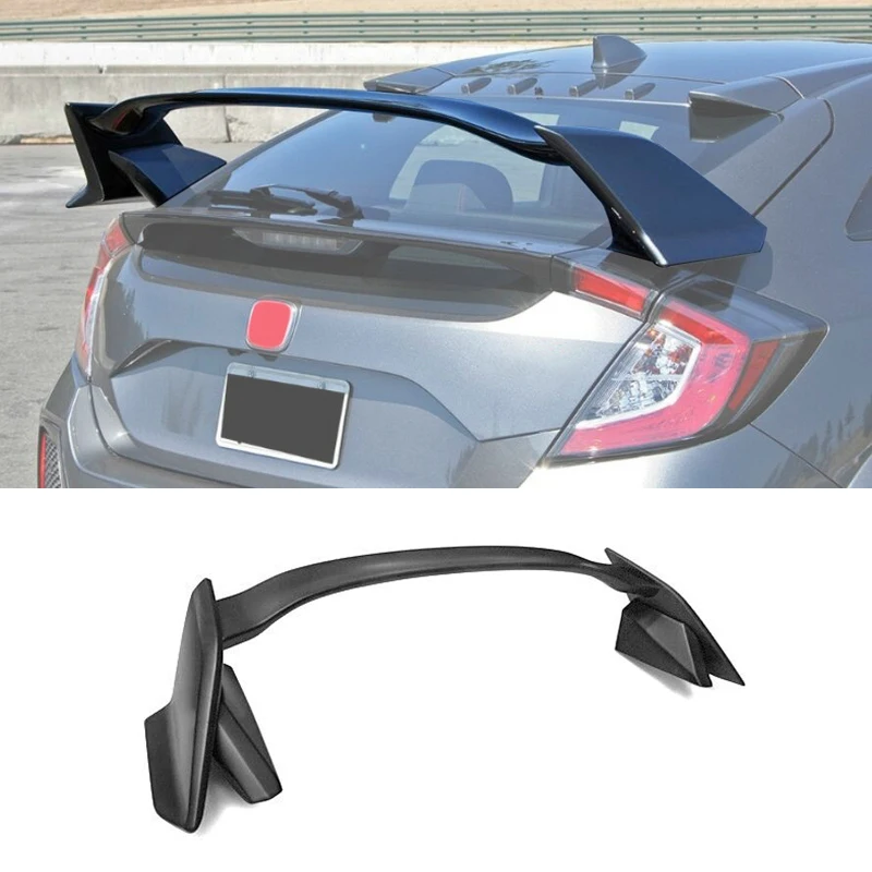 For 17 onwards Civic FK7 Hatchback TR Style ABS Rear spoiler (5 Door hatch only)