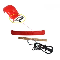 Rear Fender Taillight Brake Light Signal LED Tail Night Safety for Citycoco Electric Scooter Accessories Parts
