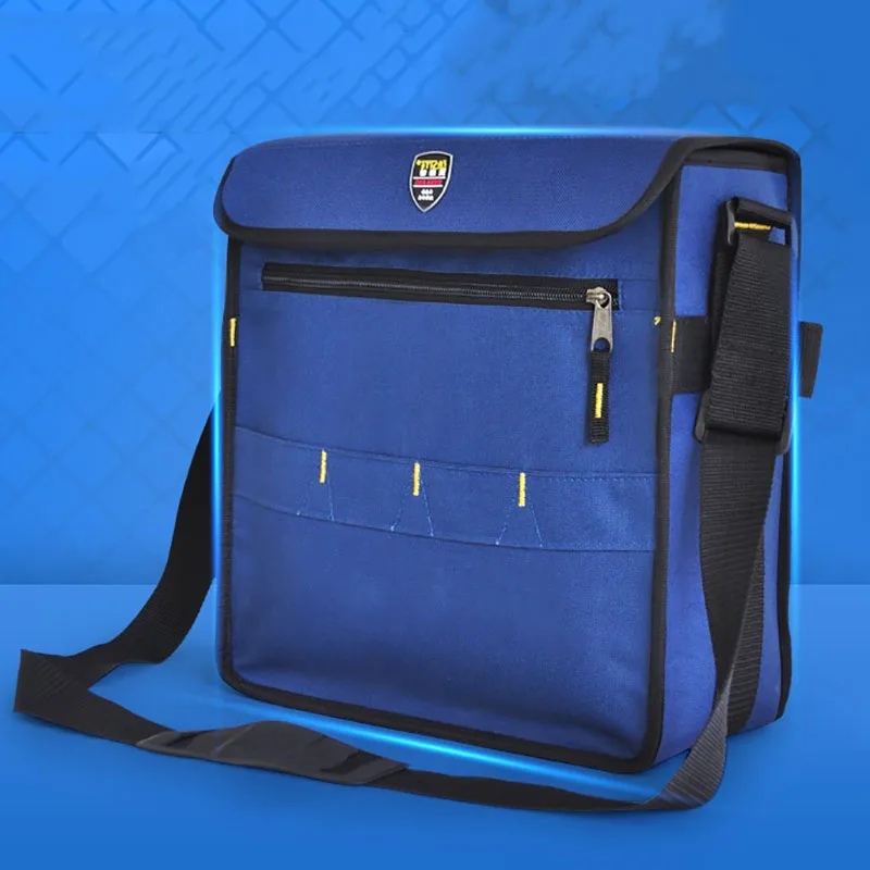 Bolsa de Ombro Única Eletricista Masculina Kit de Ferramentas de Reparo Organizador Multifuncional Carpintaria Oficina Bolsa