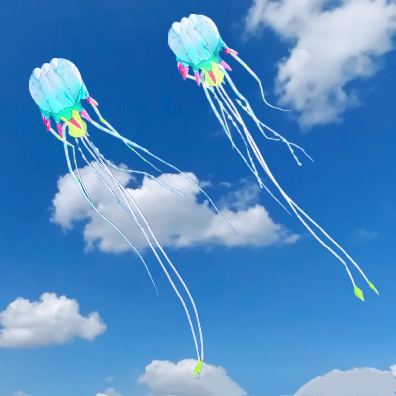

18m jellyfish kite flying inflatable kite windsocks huge kite wheel for adults professional kite flying snake toy sports kevlar