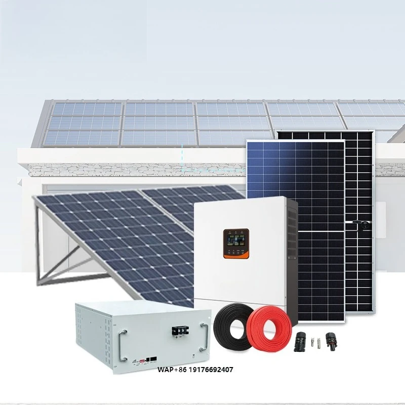 5kva 8kw 10kw Solar Power System Complete Hybrid Set 20kw 25kw Solar Panel System Solar Energy System Off Grid