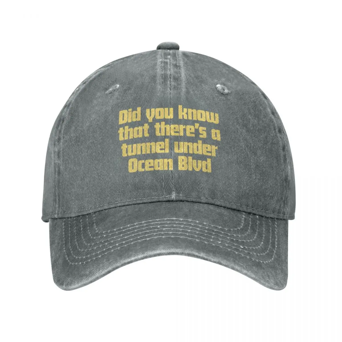 

Lana Del Rey Did You Know That There's a Tunnel Under Ocean Blvd Logo Baseball Cap Streetwear Golf Boy Women's