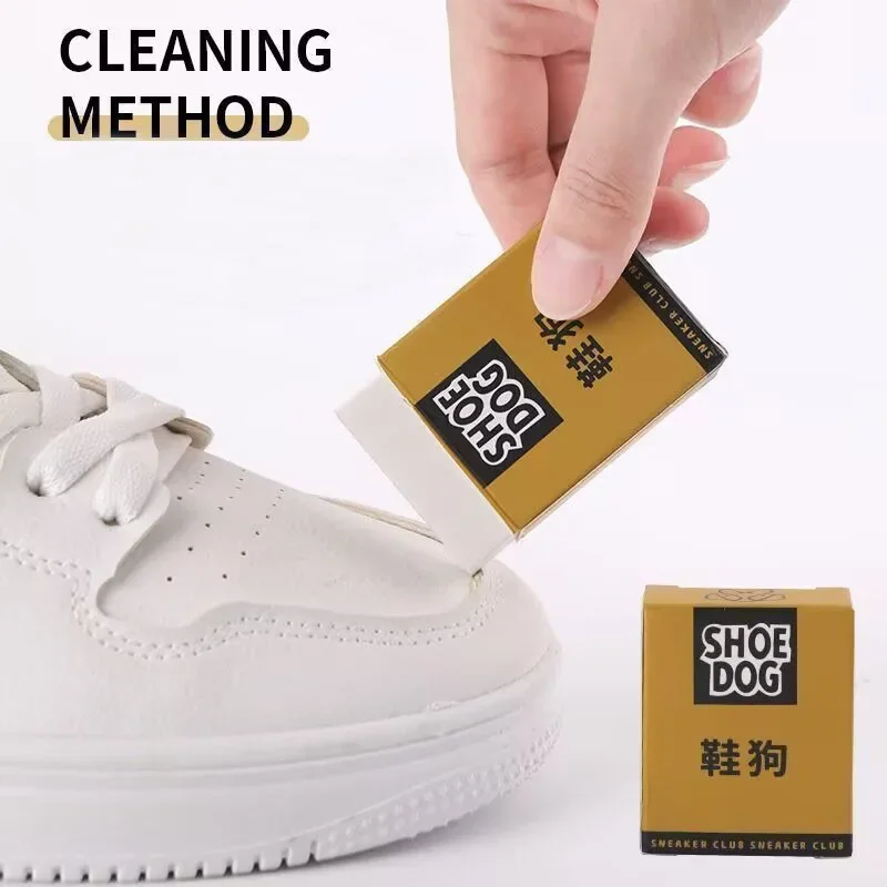 1/2PCS Magic Suede Eraser Nubuck Leather Shoe Cleaner Brush Kit Removing Scuffs Dirt Marks Sneakers Care ToolShoe Cleaning Erase