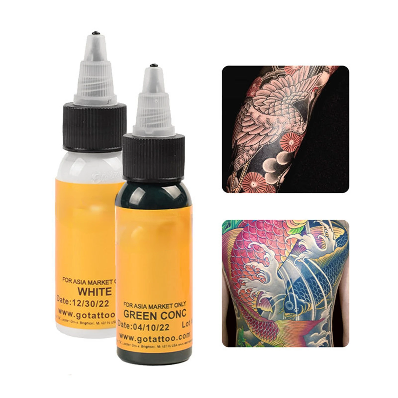 30ml 14Color Mixing Tattoo Ink Permanent Makeup Tattoo Paint Body Art Natural Plant Permanent Pigment Tattoo Ink Set Supplies 1p