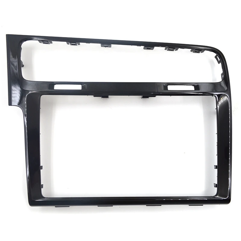 8 Inch Glass Screen Frame For Volkswagen Golf 7 2013-2021 Console Center GPS Navigation Panel Cover Trim Frame