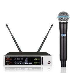Beta58 SKM58True Diversity Handheld Wireless Microphone 1 Channel 1 Handheld Professional for Party Performance Wedding Church