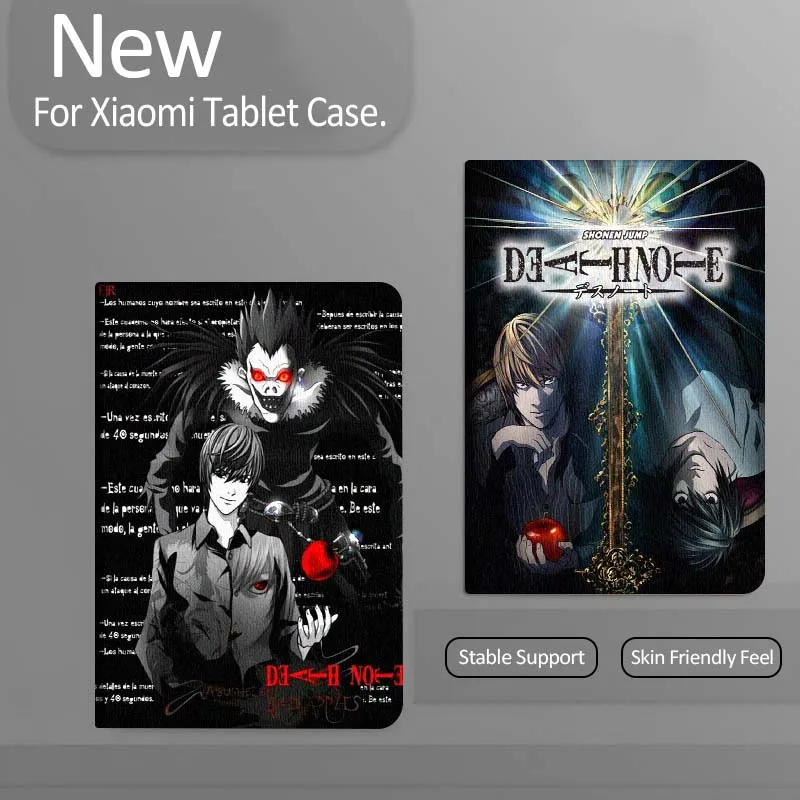

D-Deaths N-Notes Anime Tablet Case For Xiaomi Redmi Mi Pad 4 5 6 7 8 K SE Mini Pro Plus Max 10.1 11.2 inch