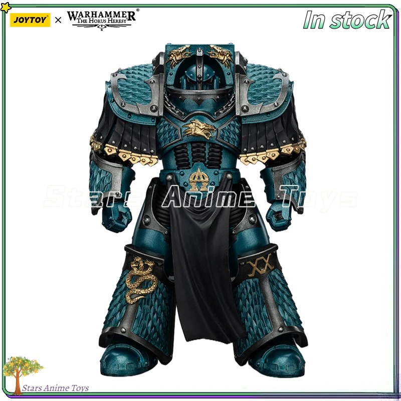 

Фигурка JOYTOY 1/18 Warhammer The Horus Heresy Alpha Legion Lernaean Терминатор с зарядным устройством Volkite