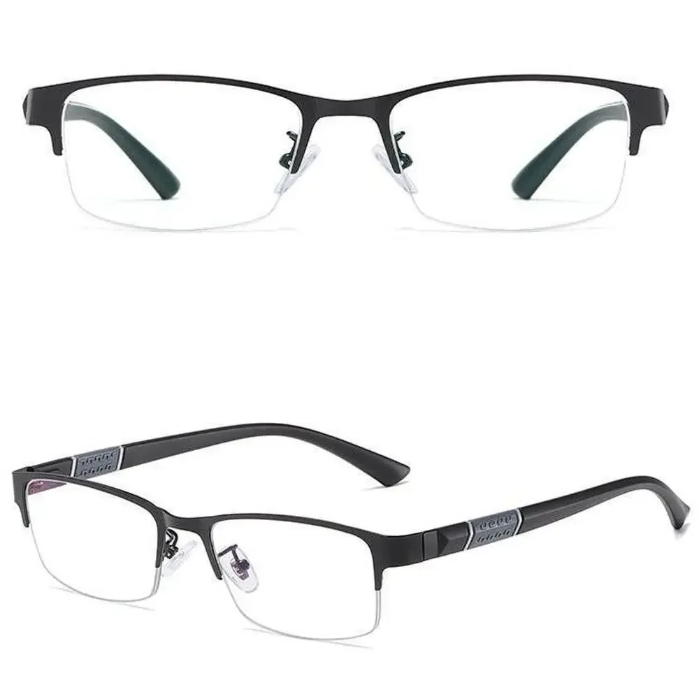 Metall Anti-Blaulicht Lesebrille weitsichtige Brillen Männer Business Brillen Dioptrien 0 1,0 1,5 2,0 2,5 3,0 3,5 4,0 – Detail 11