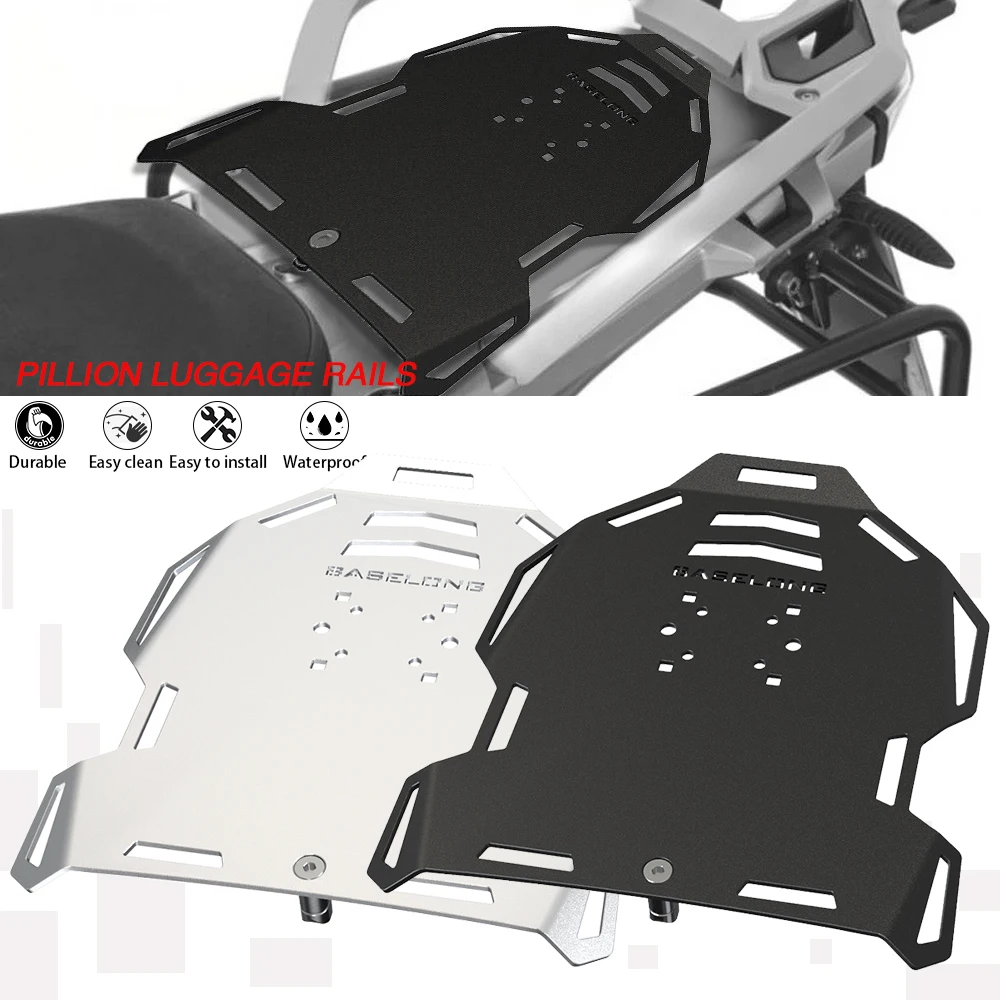 

For BMW R1200GS 1200 GS R1250 GS R 1200GS LC GSA Adventure ADV Rear Seat Area Covering Plate and Rack Pillion Luggage Rails