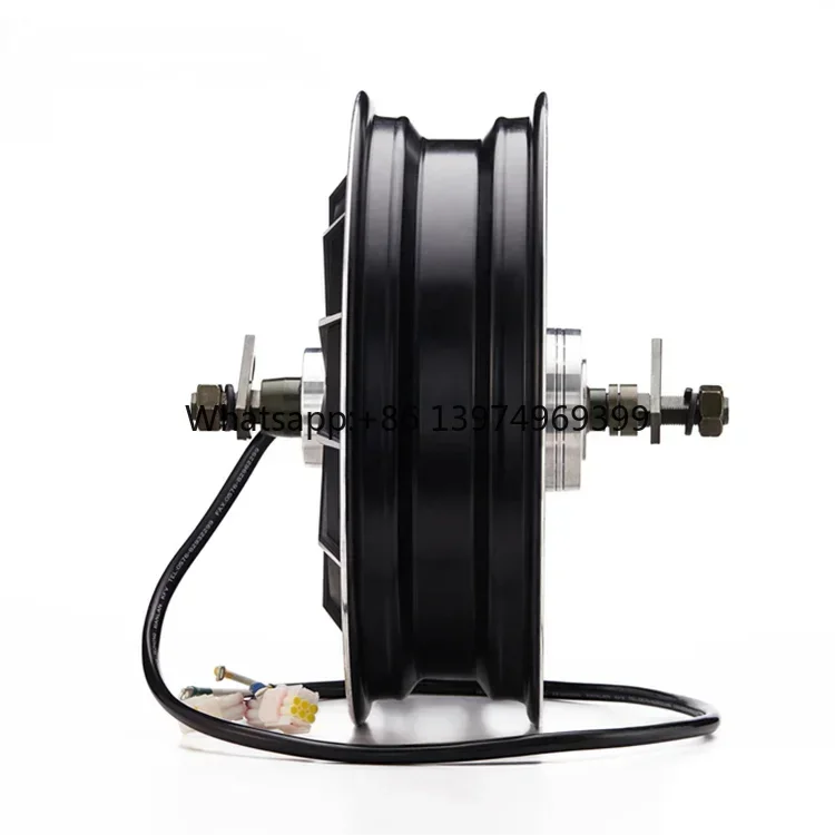 13 Inch HY Series 2KW Waterproof Hub Motor High Performance BLDC Motor for Electric Motorcycle
