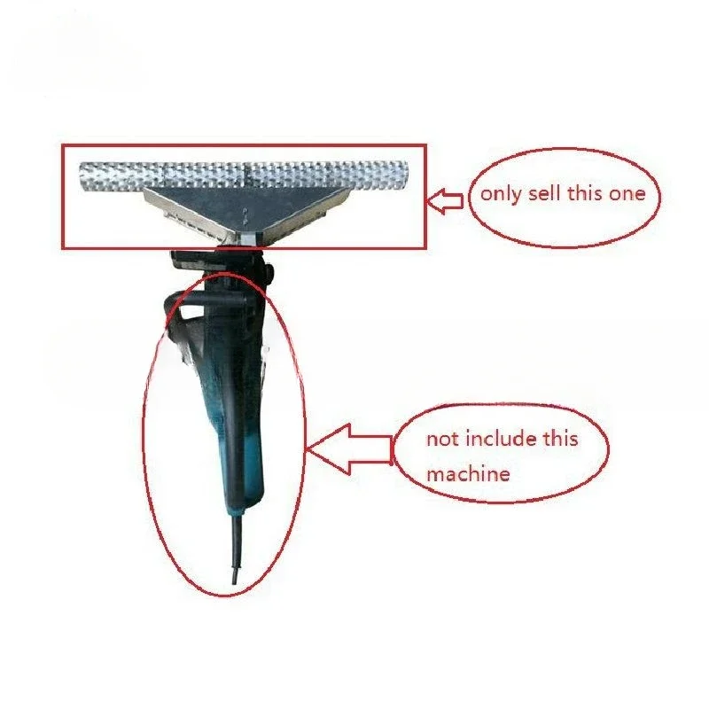 Foam thermal insulation finishing equipment, foam planer wheel with opening, For 500mm/700mm