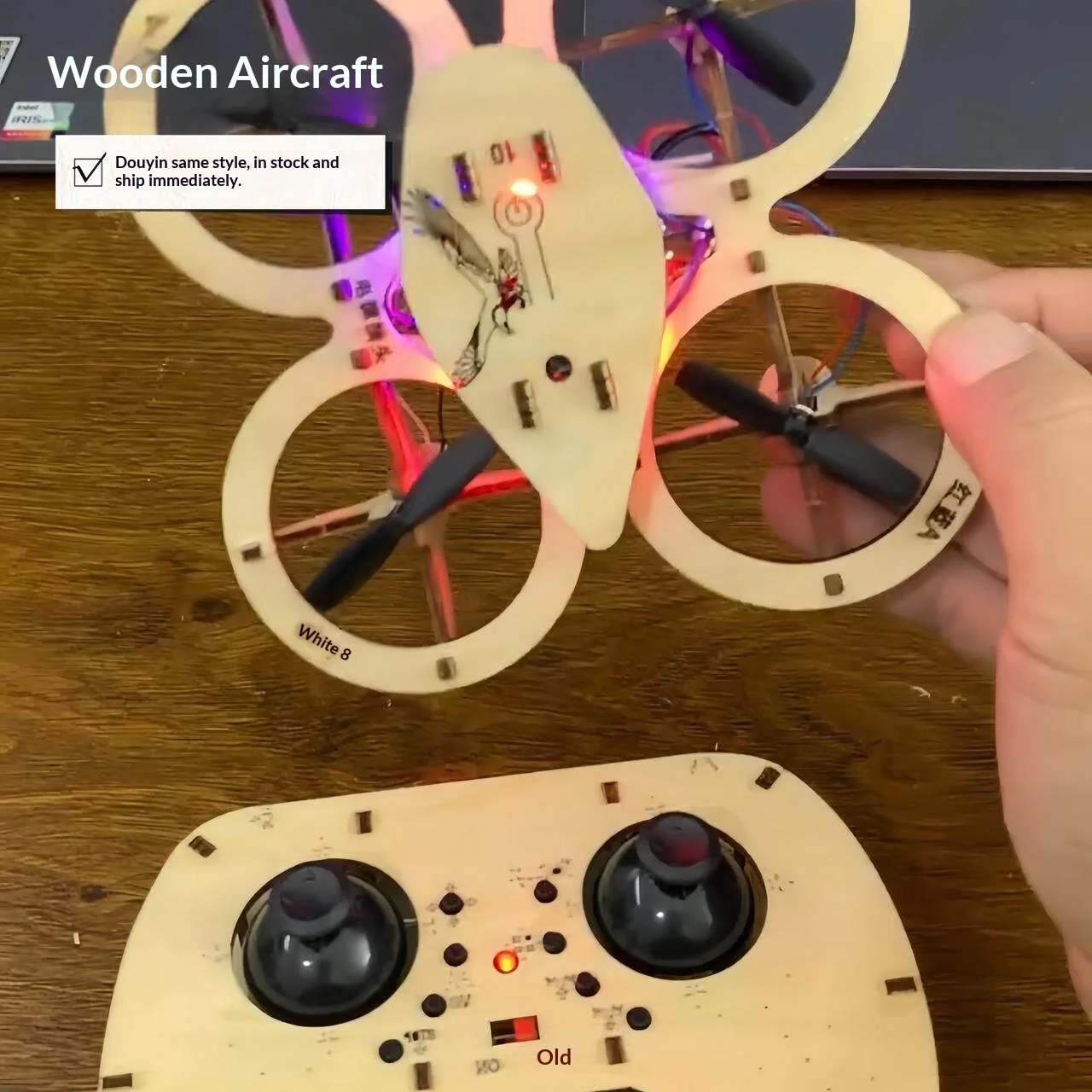 

Деревянный квадрокоптер «сделай сам» для детей — самолет с дистанционным управлением удержанием высоты, развивающая игрушка для родителей и детей, без клея, без винтов