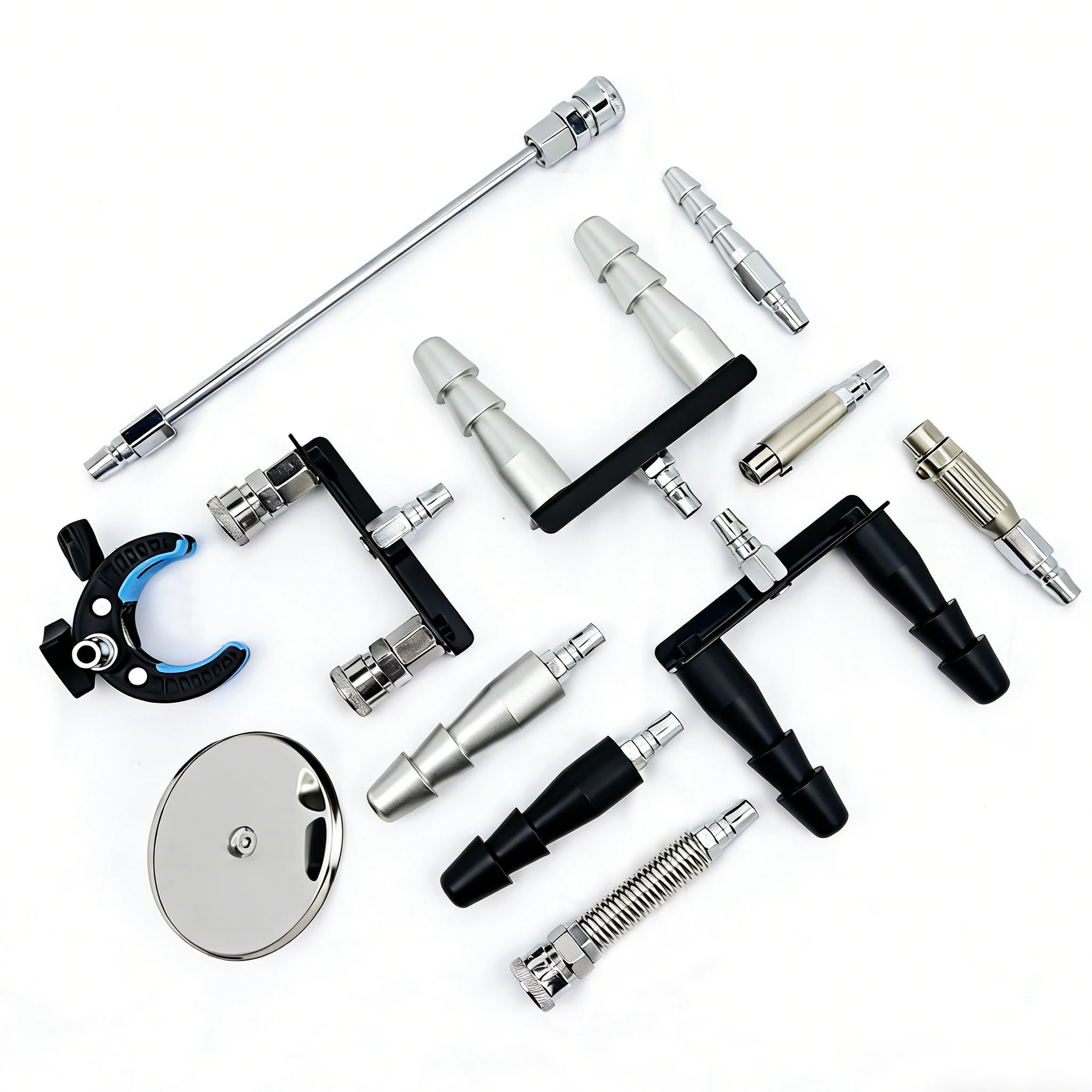 ROUGHBEAST Sex Machine Adapter : Suction Cup,Extension,Spring Rod,Masturbator,3XLR/Vac-U-Lock Converter,Vibrator Clip,US/EU Ship