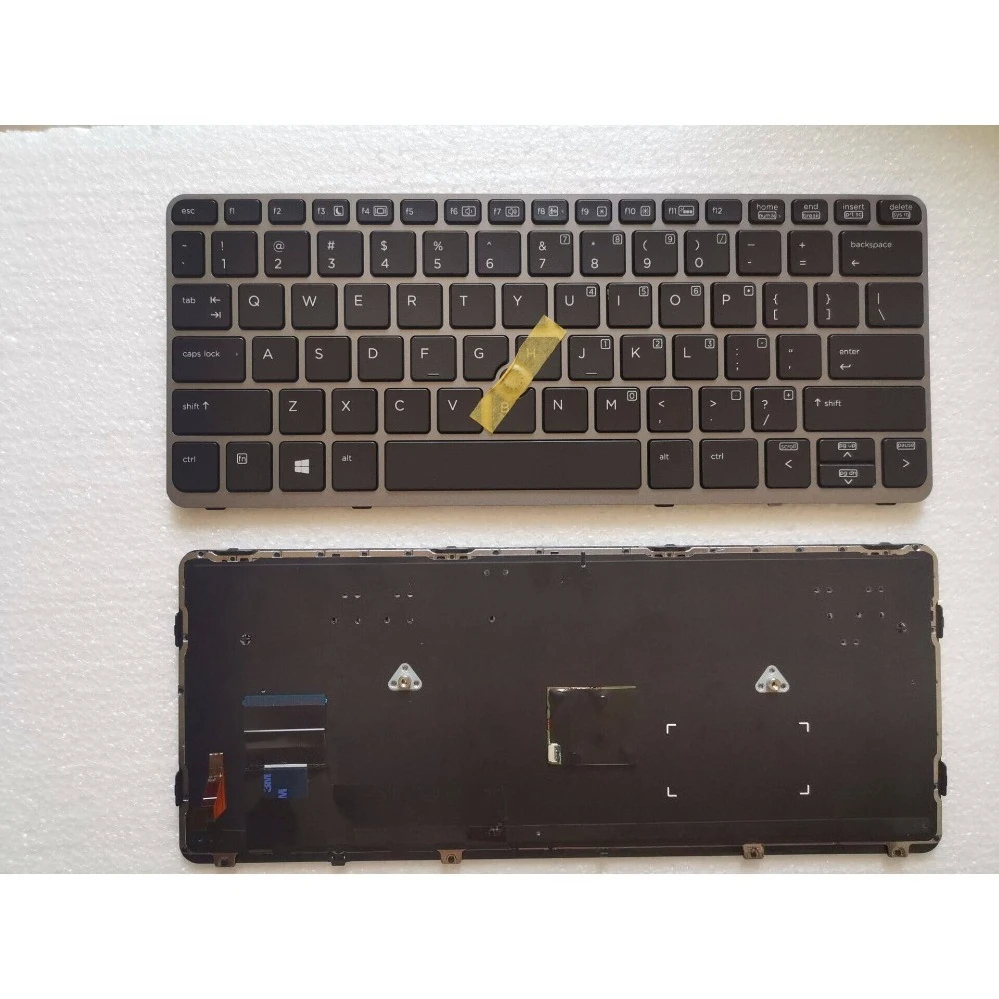 Backlit Laptop Keyboard For HP EliteBook 820 G1 820 G2 Replacement Keyboard(002)