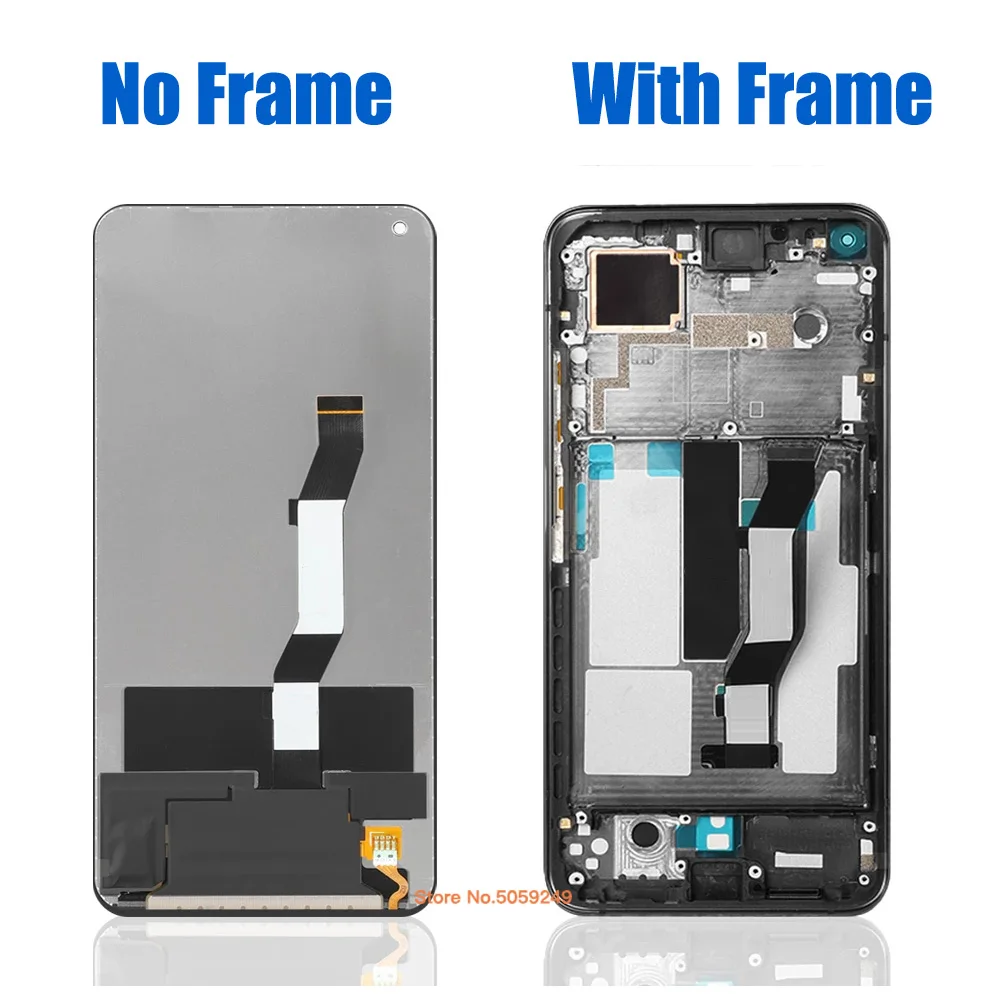 Amoled For Xiaomi Mi 10T Pro Mi10T LCD M2007J3 Touch Screen Display Digitizer Assambly For Xiaomi Mi 10T 5G LCD Redmi K30s LCD