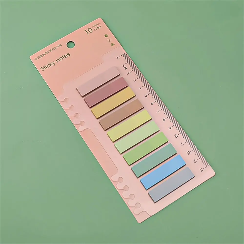 

N Times 200 Sheets/Pack Index Stickers Bookmarks Notepad Markers Paper Memo Pad Colorful Sticky Notes Label Note Flags Tabs