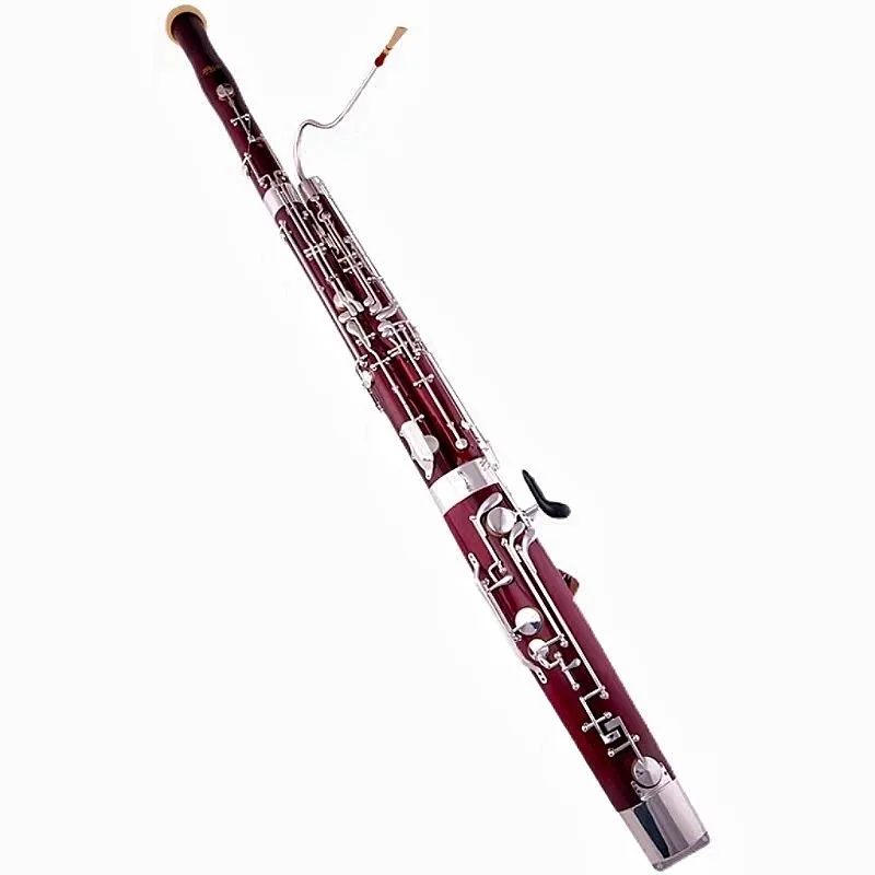 Professional C Tone Bassoon, Cupronickel Silver Key, Maple Body