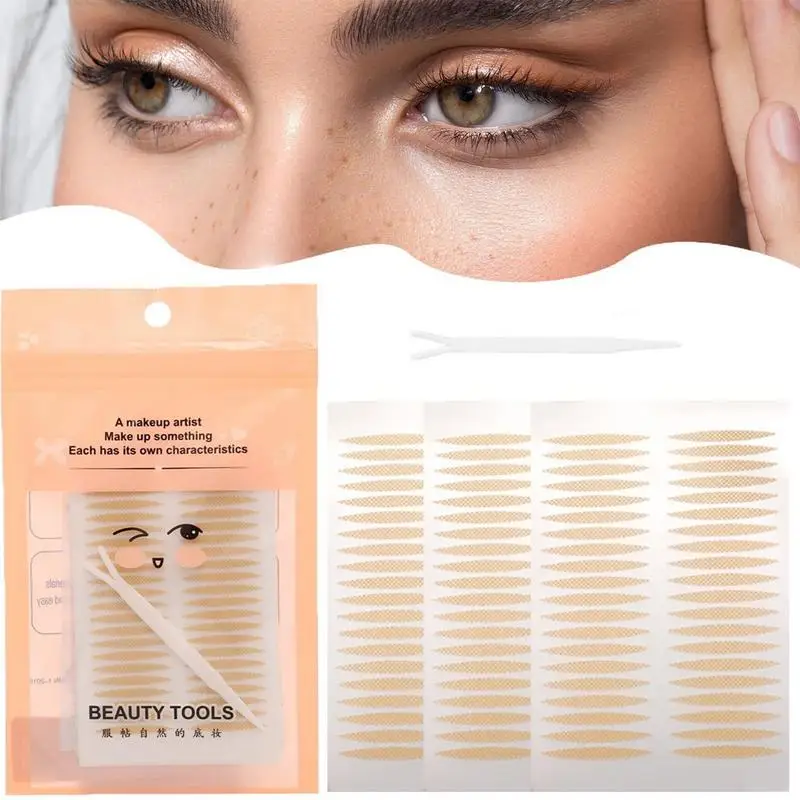 Cinta adhesiva para párpados dobles, adhesivo de 120 piezas para ojos con capucha, impermeable, Invisible, realce instantáneo de párpados