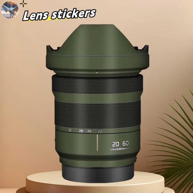 for Panasonic20-60mmF3.5 Camera Lens stickers, precision cut wear-resistant protective film, DIY skin