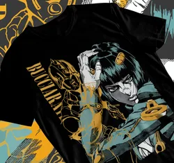 Jojo's Bizarre Adventure T-Shirt Bruno Bucciarati Anime Manga Soft Tee All Sizes