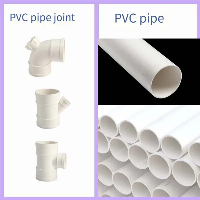 

1/3PCS For 40mm - 200mm PVC Pipe/PVC Pipe Fittings Silicone Hole Caps Round Hole Sealing Plug Blanking End Caps T-type Stopper