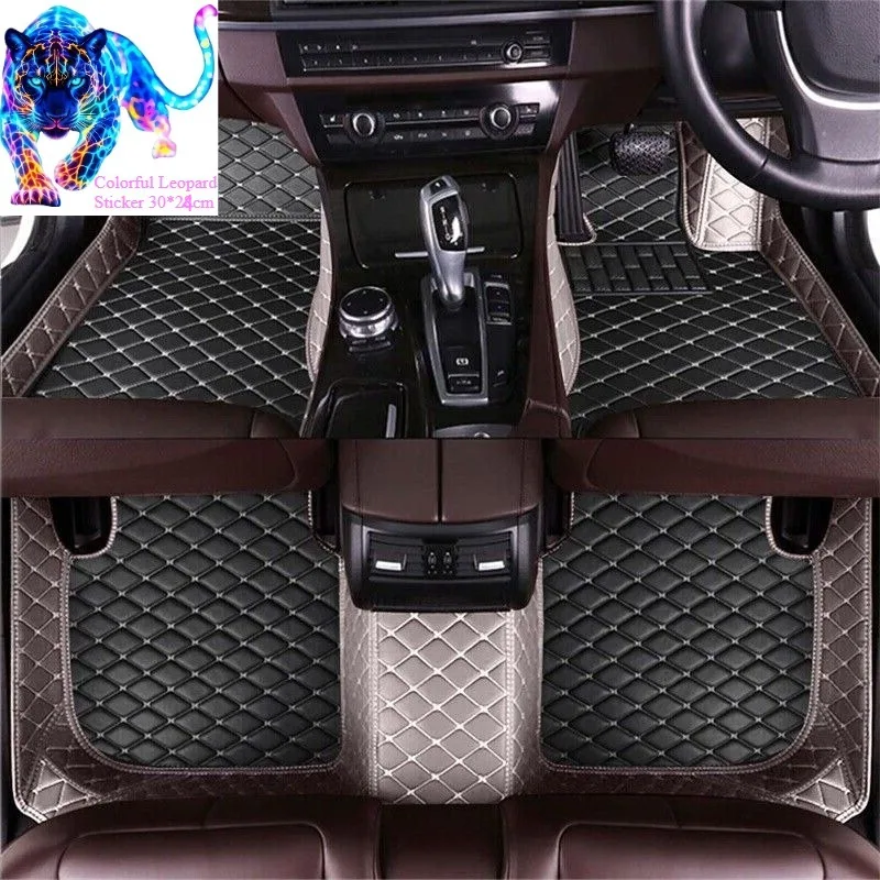 For Tesla Model X 7 Seats Car Floor Mats Custom Mats Car Accessories Luxury Waterproof Carpets Covers Left /Right Hand Drive