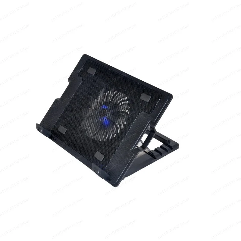 Strong Wind Power Notebook Cooler, Adjustable Laptop Cooling Base for 10‑17 Inch Laptops