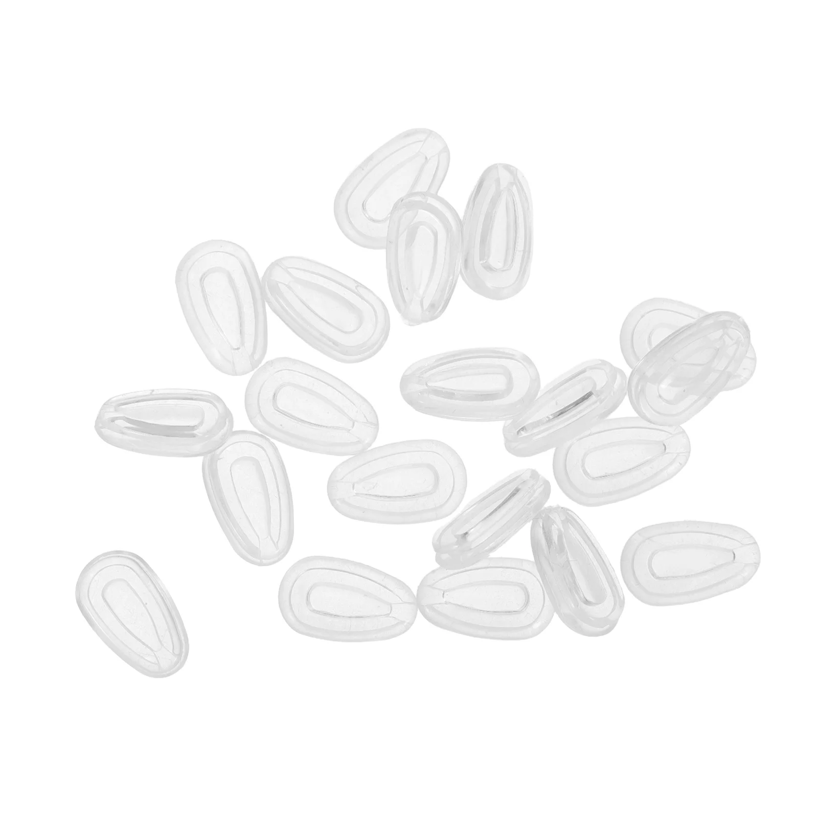 

Teardrop Silicone Nose Pads Anti-Slip Air Chamber Cushion For Eyeglasses Sunglasses Replacement Soft Support Unisex