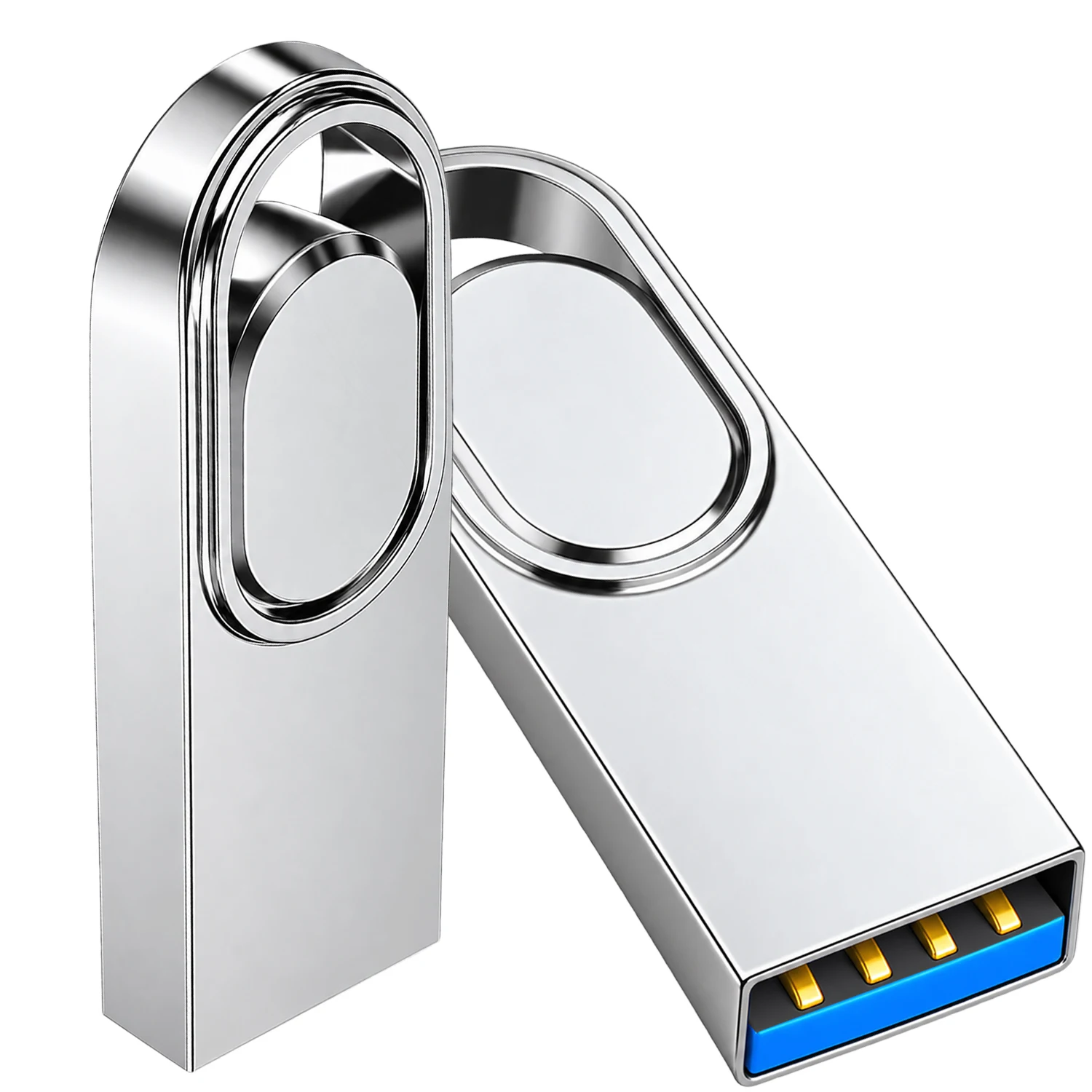 Super Mini USB Flash Drive Waterproof Pendrive 128GB 64GB 32GB 16GB 8GB Real Capacity USB Memory Stick Thumbdrive