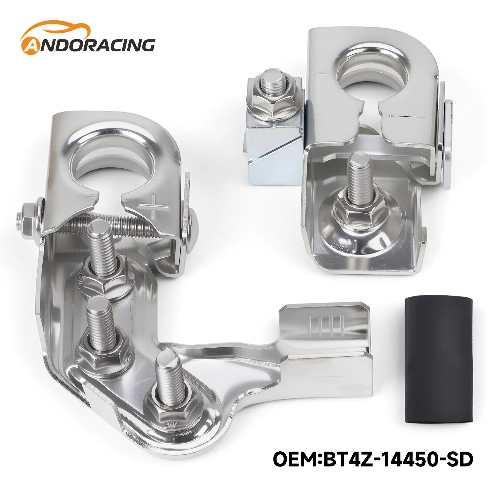 

BT4Z-14450-SD Car Positive & Negative Battery Terminal Clamp For Ford Super Duty F-250 F-350 F-450 For Chevy Silverado 1500 2500