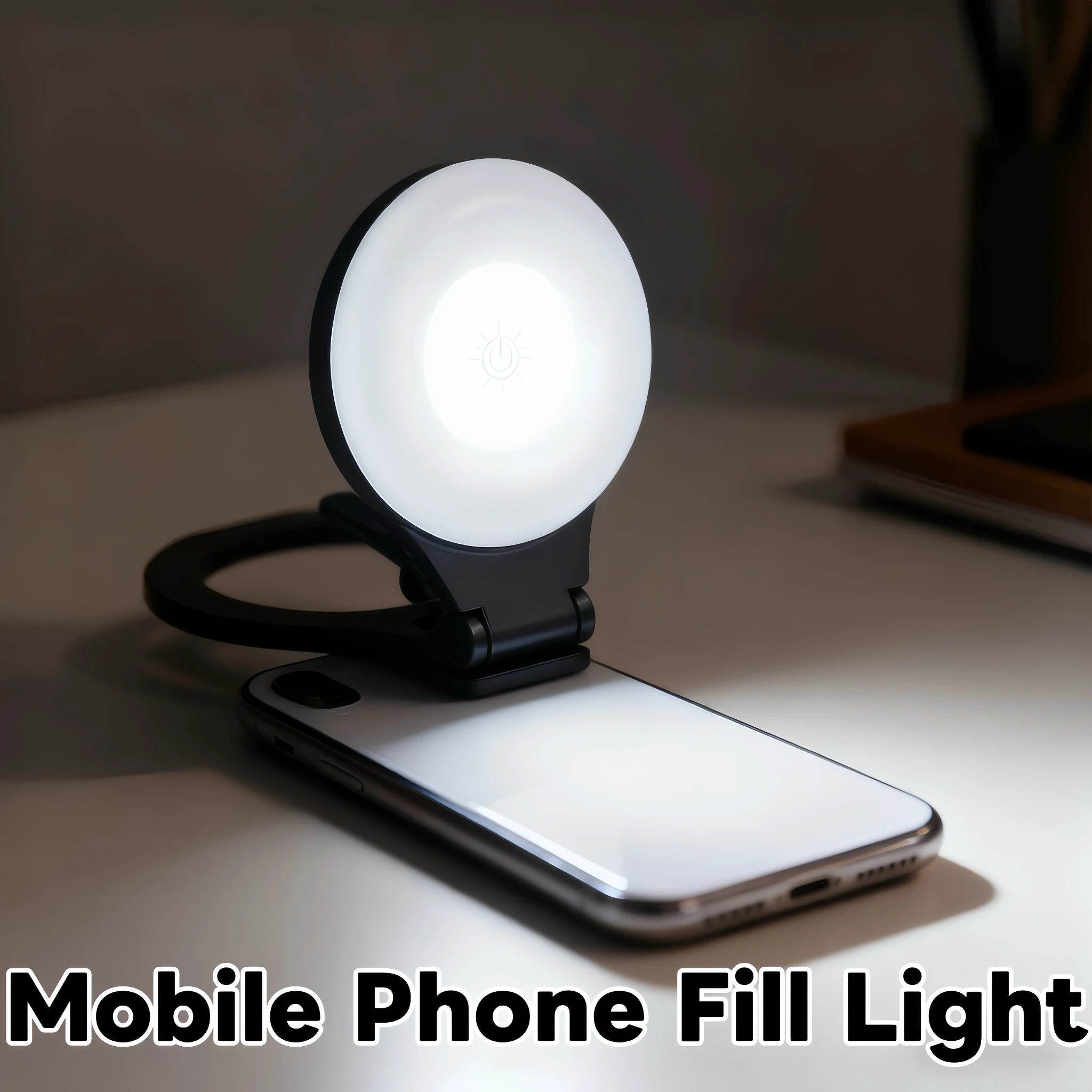 

Новый Magsafe Selfie Beauty Light Магнитный заполняющий светильник для телефона Портативный мини-светильник для мобильной фотографии