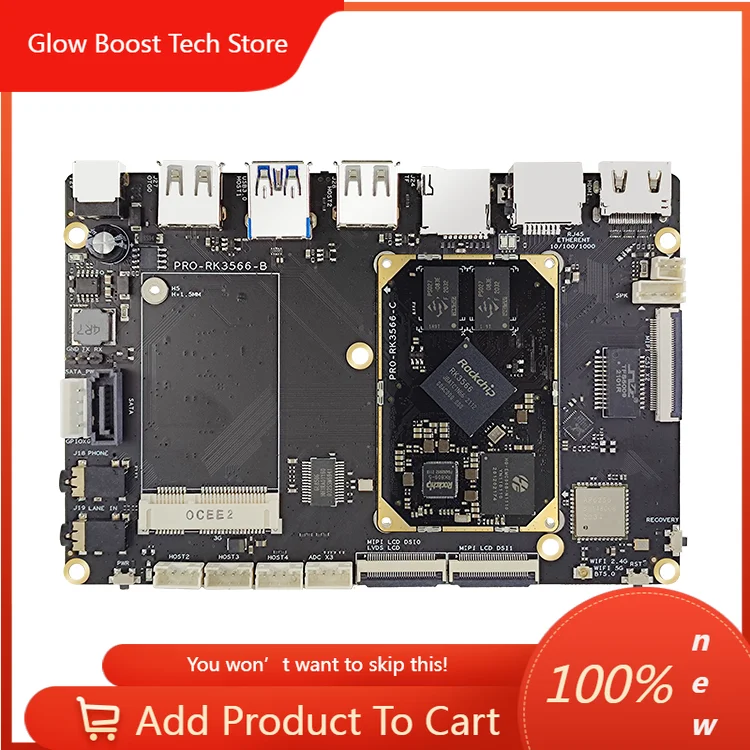 

NYRockchip RK3566 Development Board RK3566 Core Board Rockchip Pro-RK3566