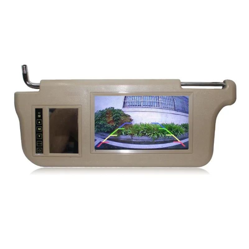 7-Inch touch button sun visor monitor, sun visor monitor, car monitor, 2-way video monitor