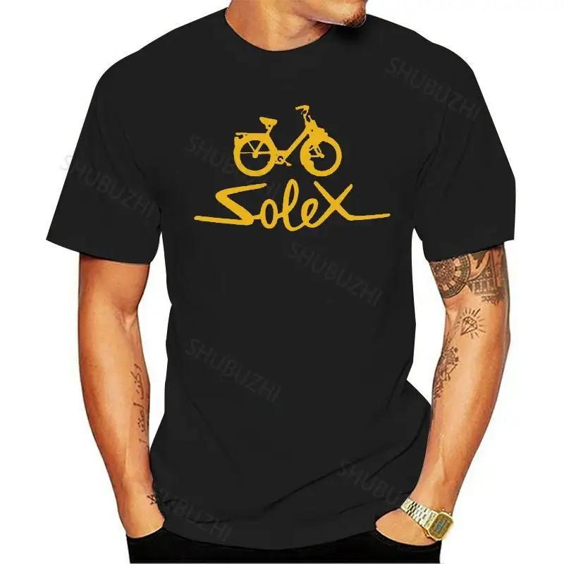 T-Shirt Solex - Velomoteur Velosolex Cyclomoteur Vintage Retro Men Fashion Funny Clothing Short Sleeve Casual Men Tees