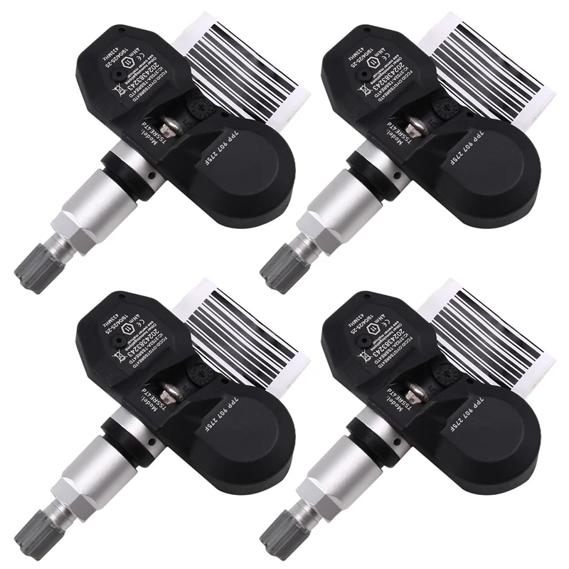 

Trending 7PP907275F 4F0907275B TPMS 433MHZ For A4 A6 A8 Q7 Porsche 911 Boxster Cayenne VW Touareg Tire Pressure Sensor 4PCS