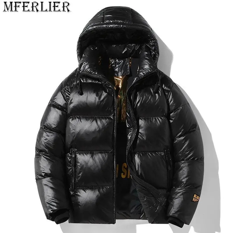 Neue weiße Enten Daunen jacke plus Größe Puffer jacke 11xl große Mode Daunen jacke warm verdickte warme Jacke Herren 10xl