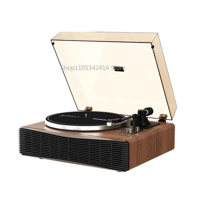 33/45 RPM Retro Vinyl Record Player Classic Nostalgic Gramophone Turntable with Built-in Speakers Home Audio Phonograph
