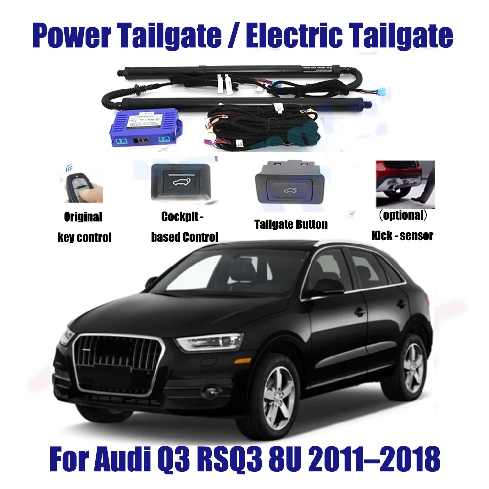 Para Audi Q3 RSQ3 8U 2011-2018 kit de elevación automática de coche apertura de maletero elevador eléctrico inteligente puerta trasera