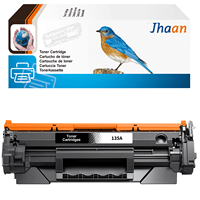 Jhaan 135A 135X Toner Replacement for HP 135A W1350A 135X W1350X Laserjet MFP M234dw M234sdw M234sdn M234dwn M209dw M209dwn